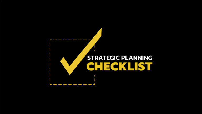 Strategic Planning Checklist from Datanomix