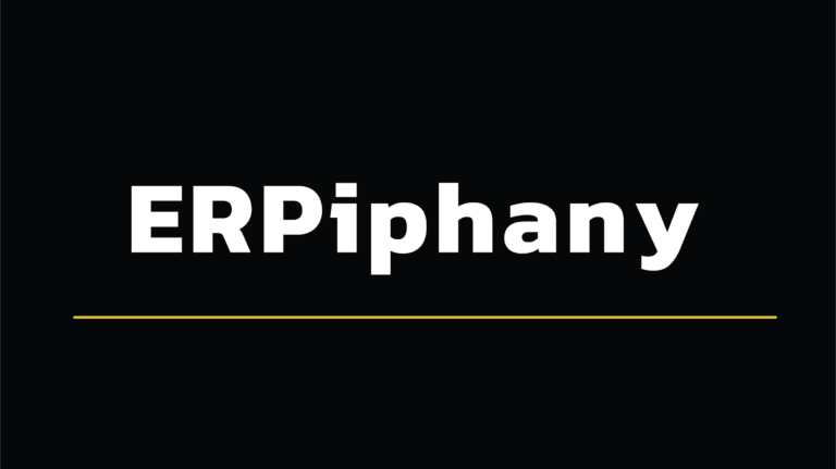ERPiphany - The moment you realize your ERP won’t give you the answers you need to make more.
