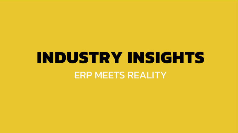 Industry Insights: Planning Meets Reality (And Reality Wins)