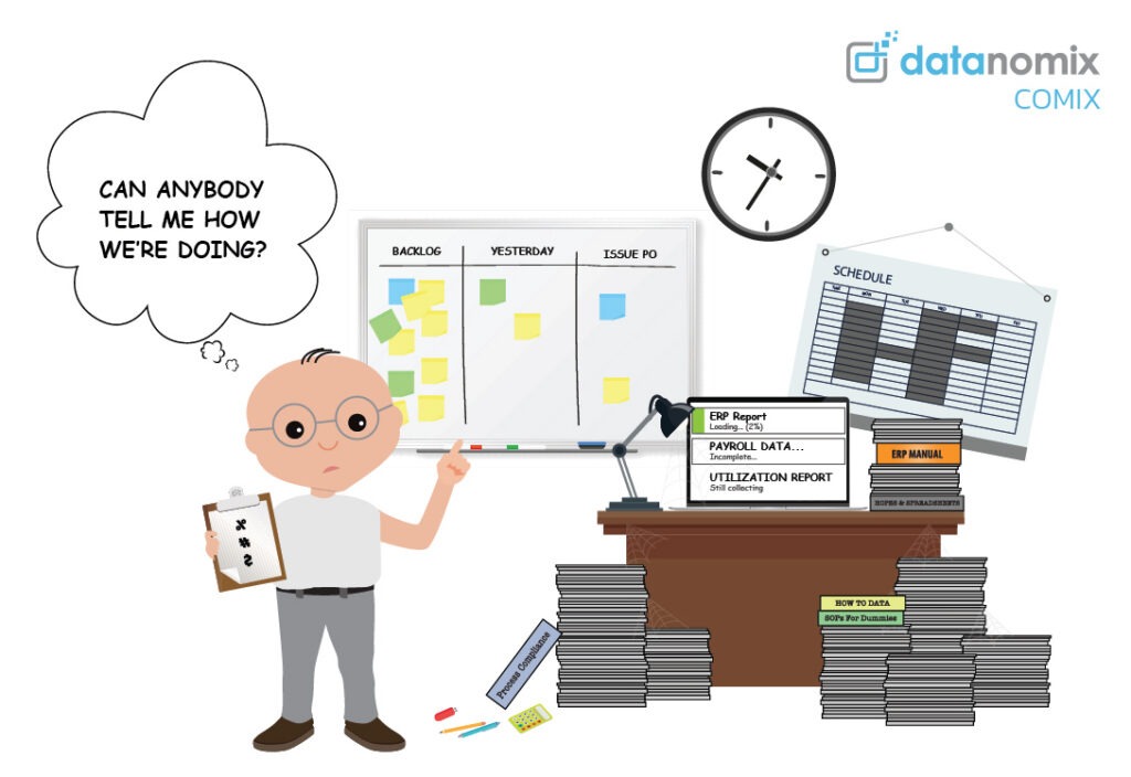 DATACOMIX: Have you ever lost a piece of paper that cost you a job?
